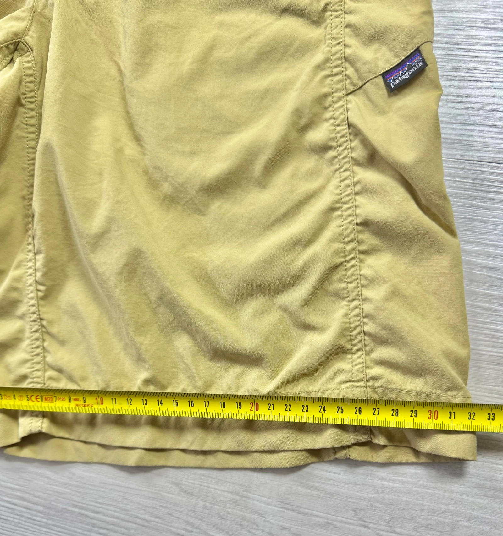 Patagonia Nylon Khaki Adjustable Waist M Trail Trekking Outdoor Hiking Shorts – photo 9
